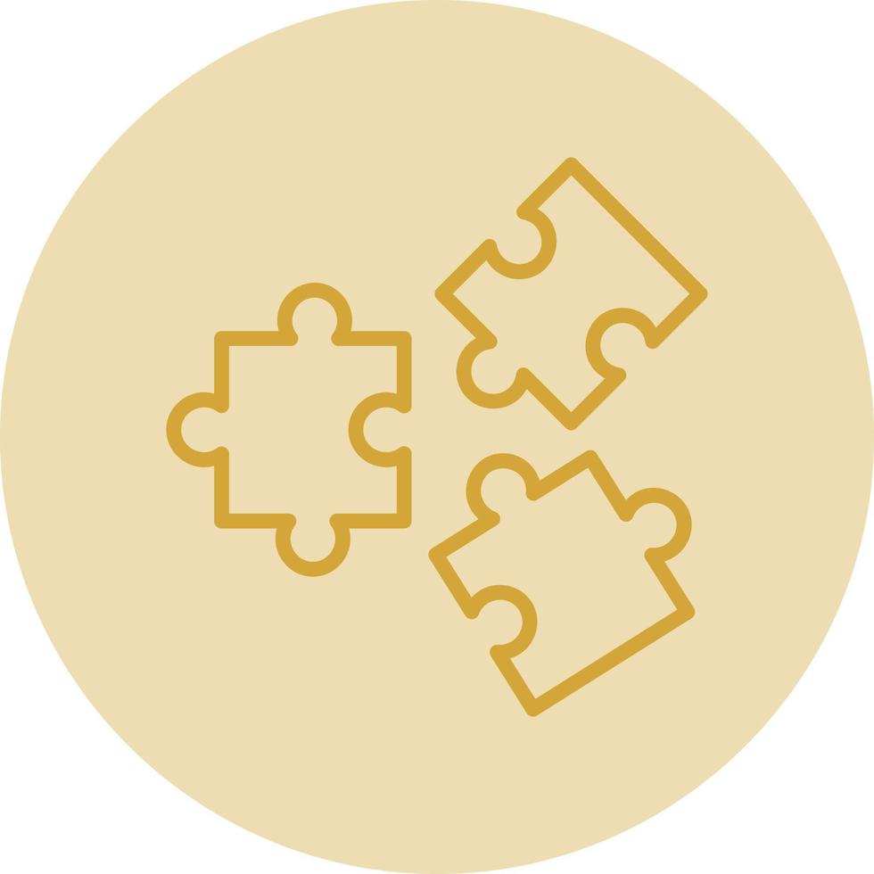 Puzzle Vector Icon Design