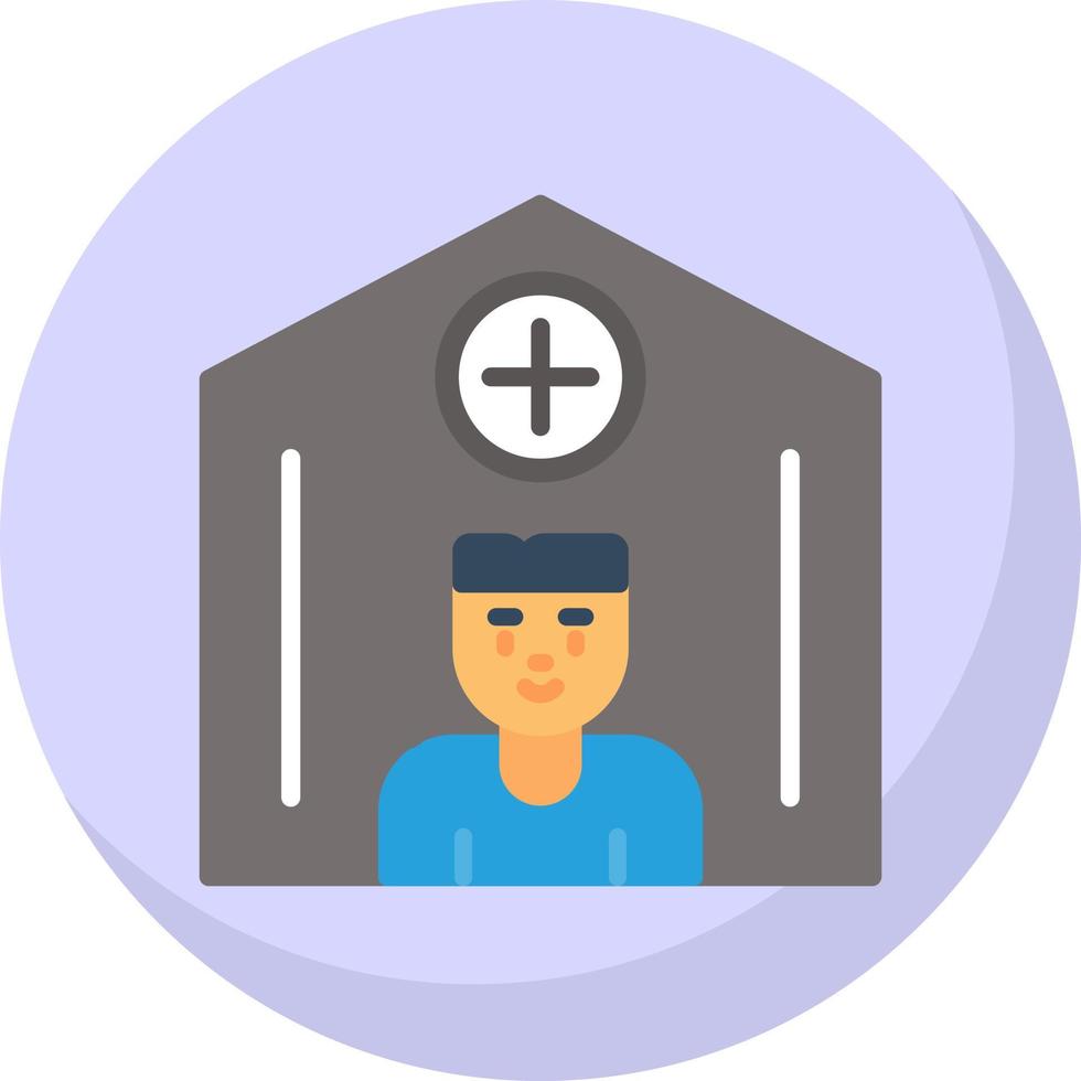 Refuge Vector Icon Design