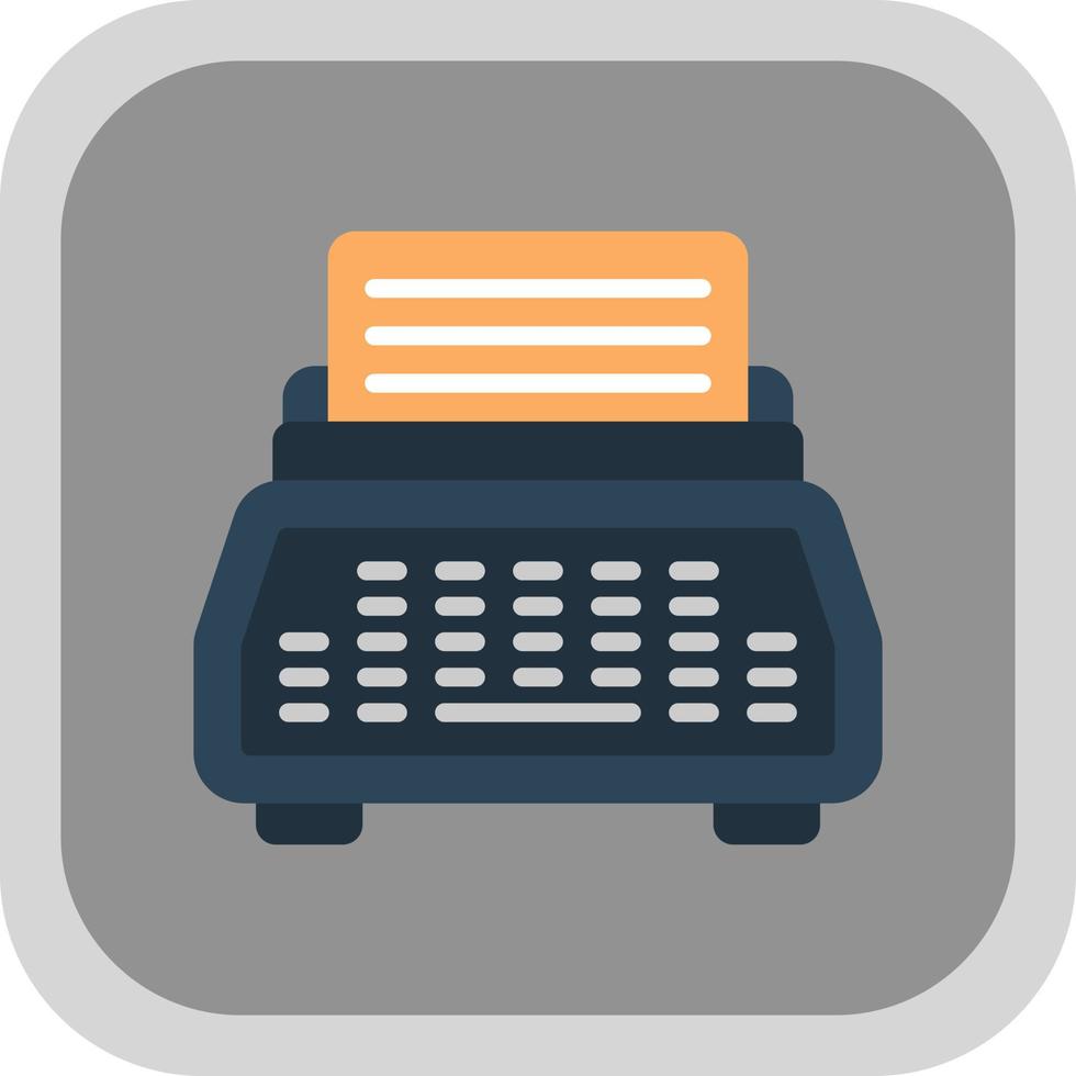 Typing Vector Icon Design