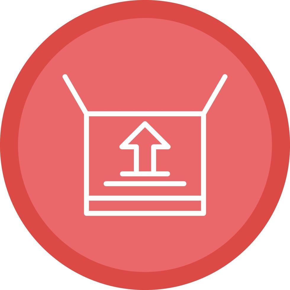 Open Box Vector Icon Design
