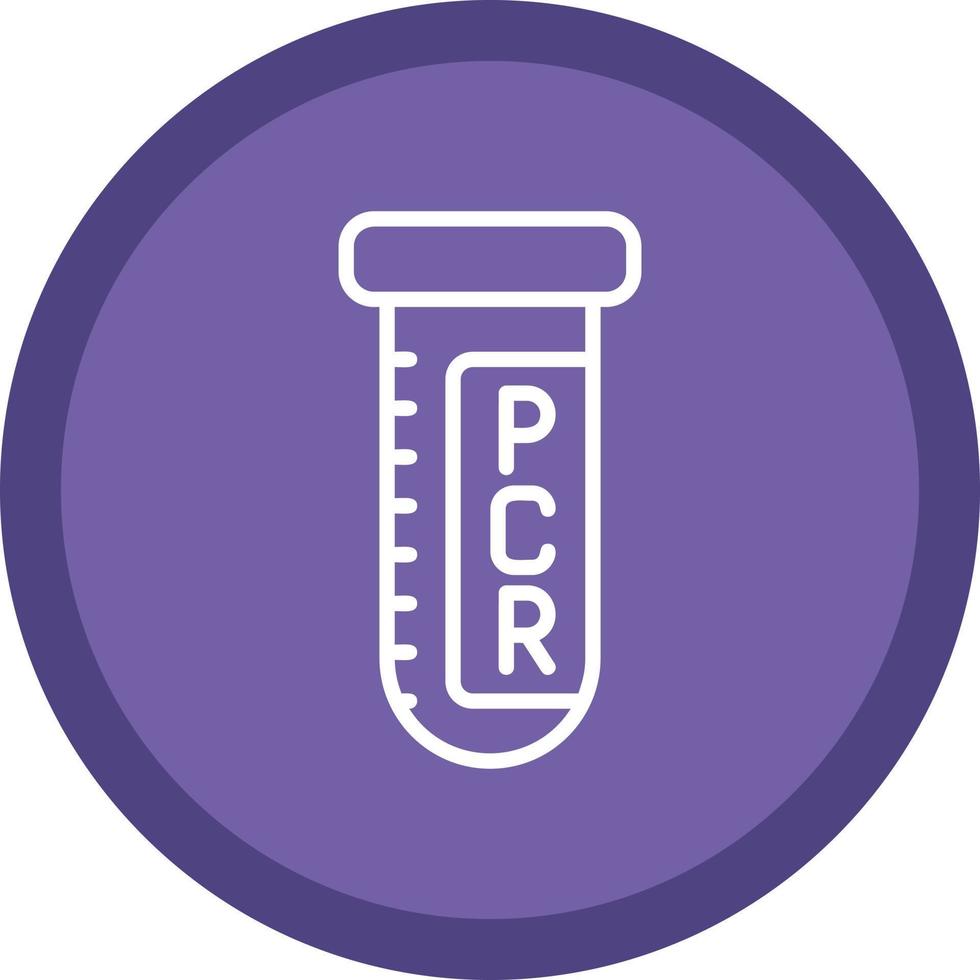 Pcr Test Vector Icon Design