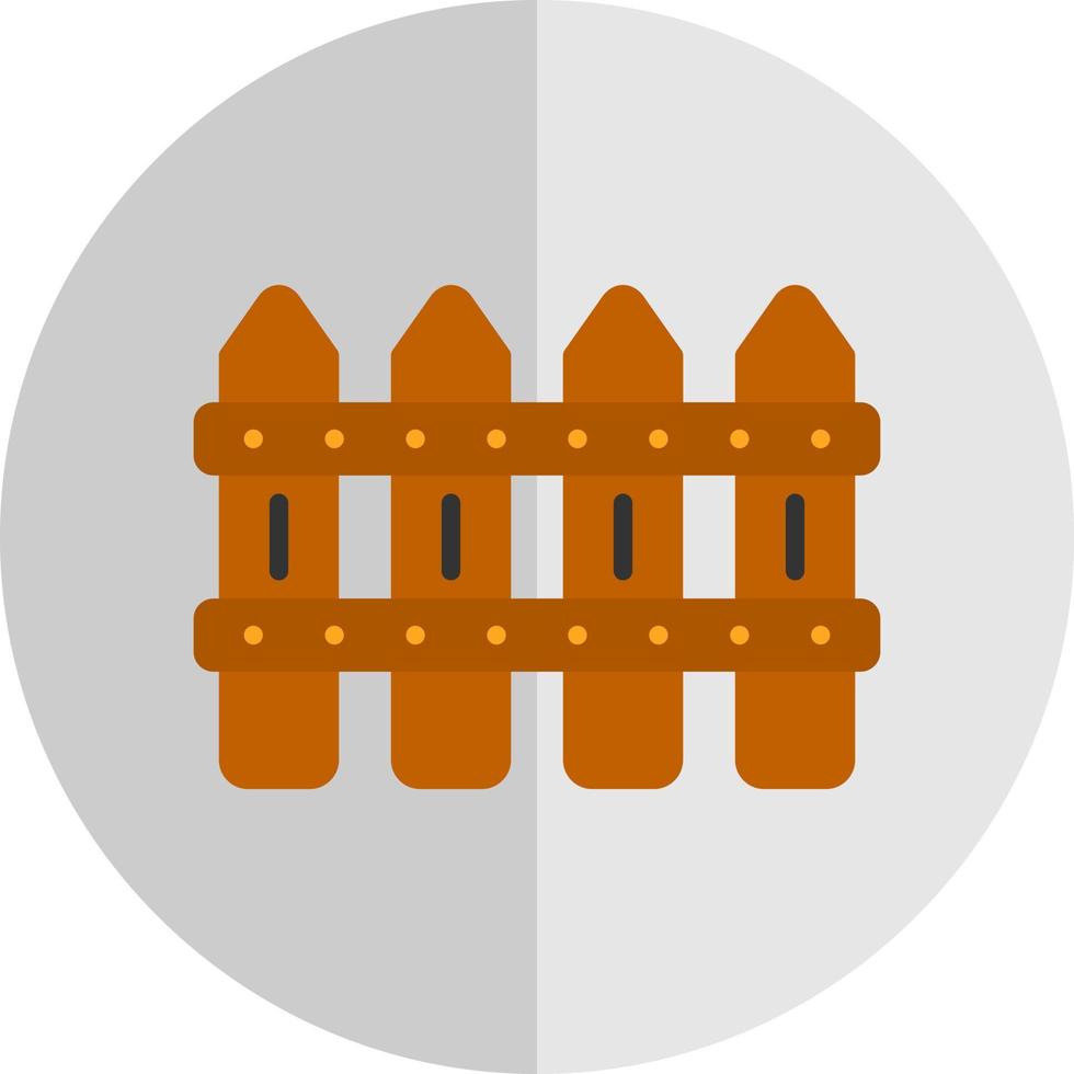 Fence Vector Icon Design