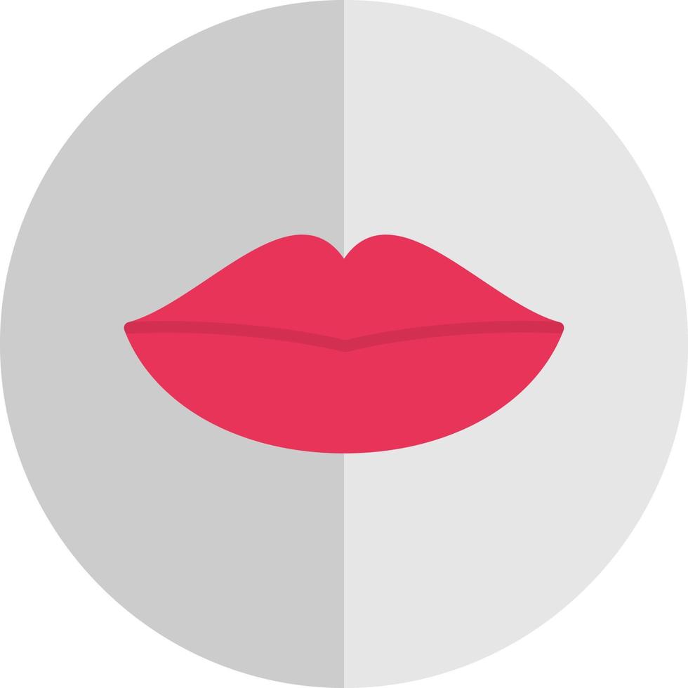 diseño de icono de vector de labios