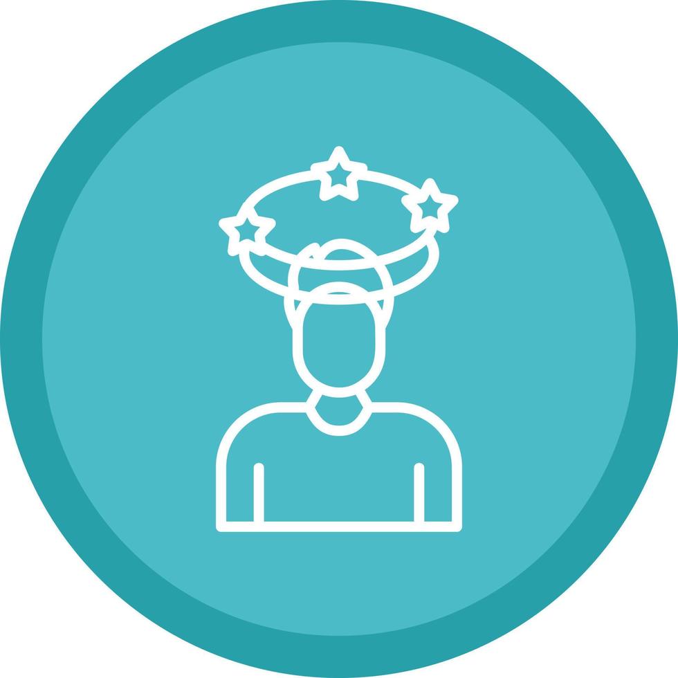 Dizzy Vector Icon Design