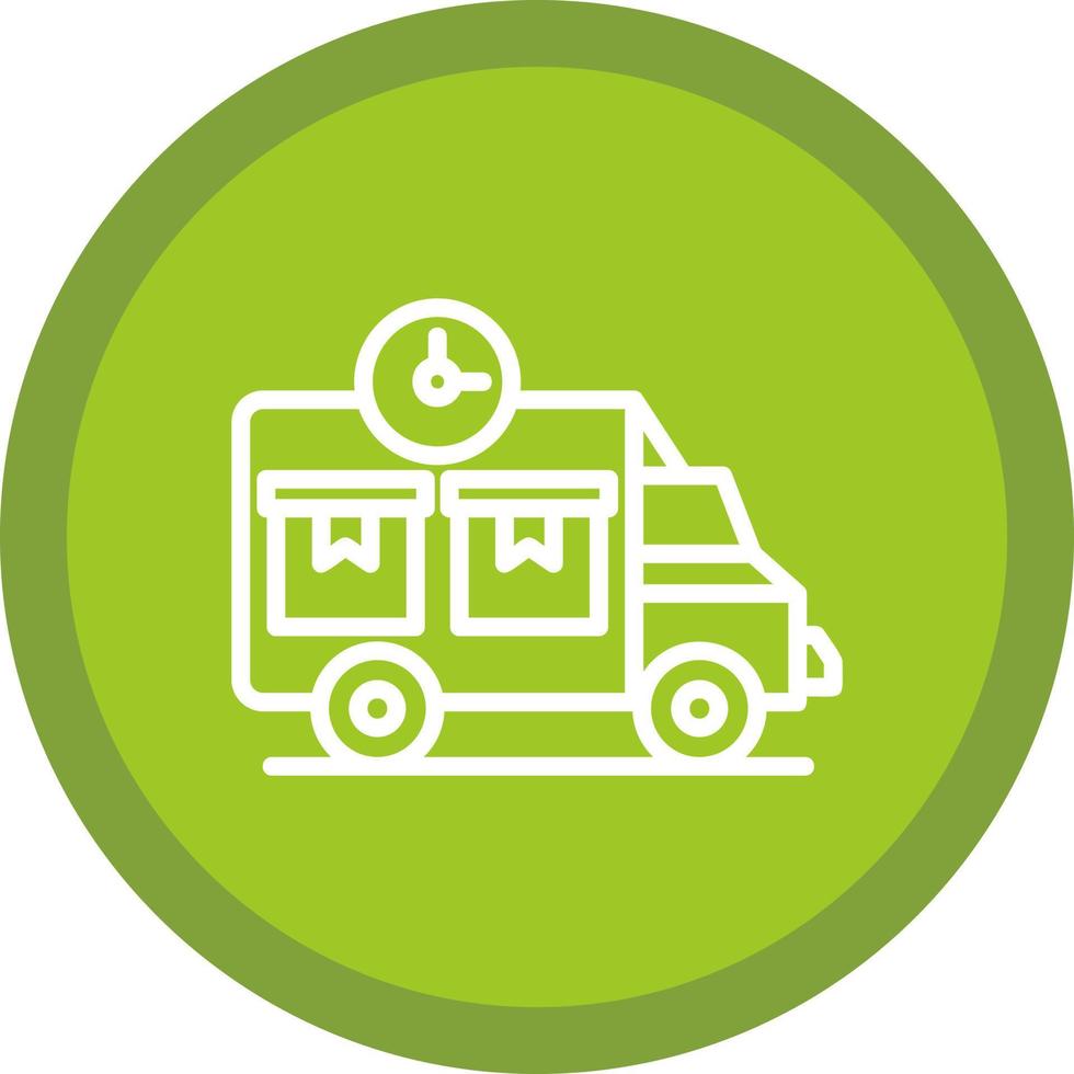 Delivery Time Vector Icon Design