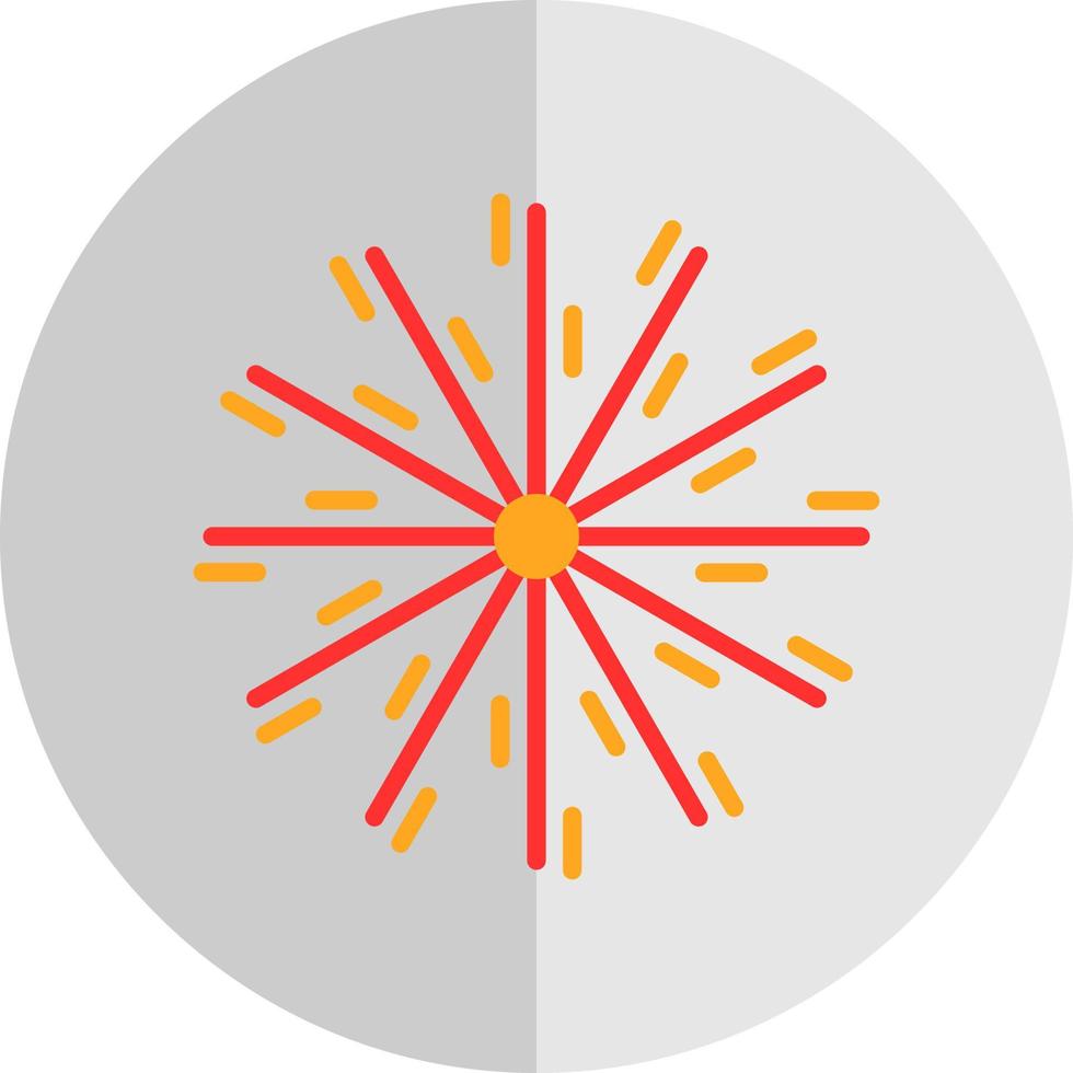 Fireworks Vector Icon Design