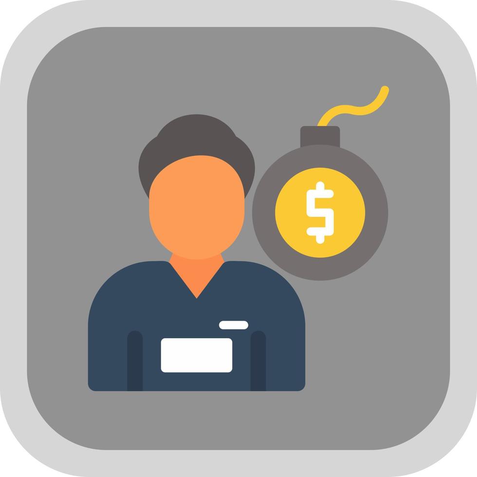 Debt Vector Icon Design