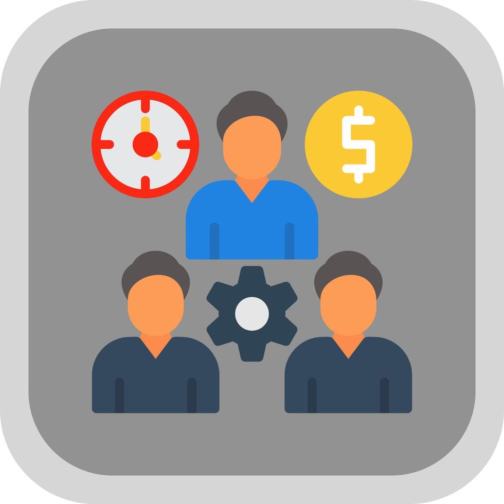 Management Vector Icon Design