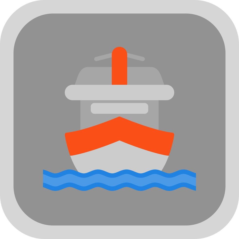 Yatch Vector Icon Design