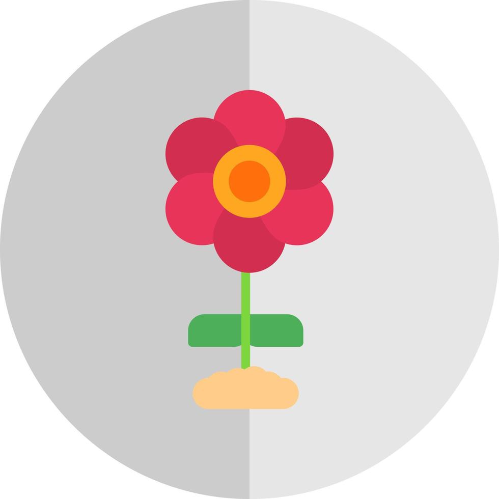 Flower Vector Icon Design