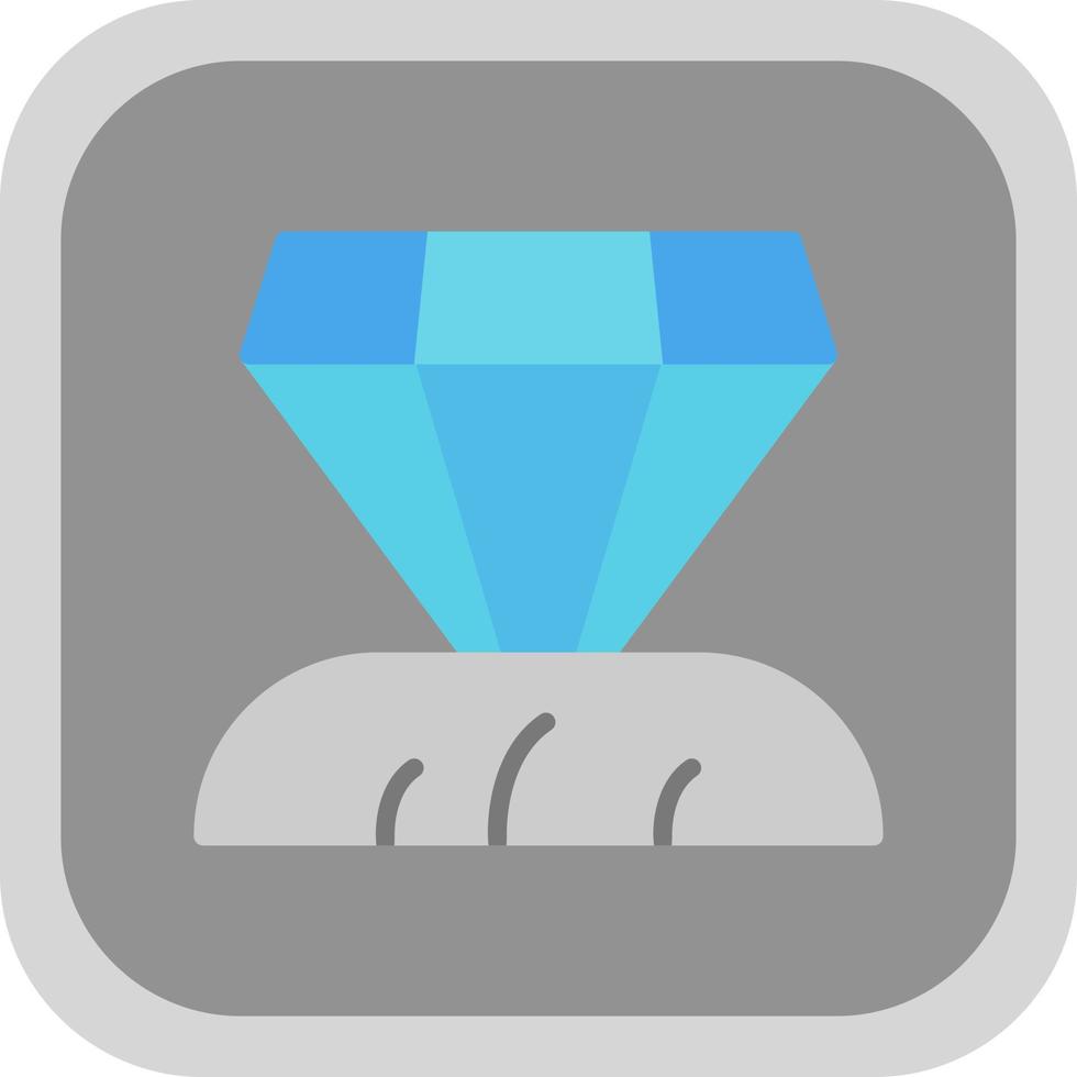 Diamond Vector Icon Design