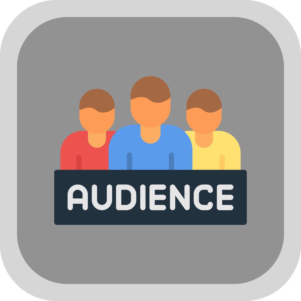 Audience Vector Icon Design