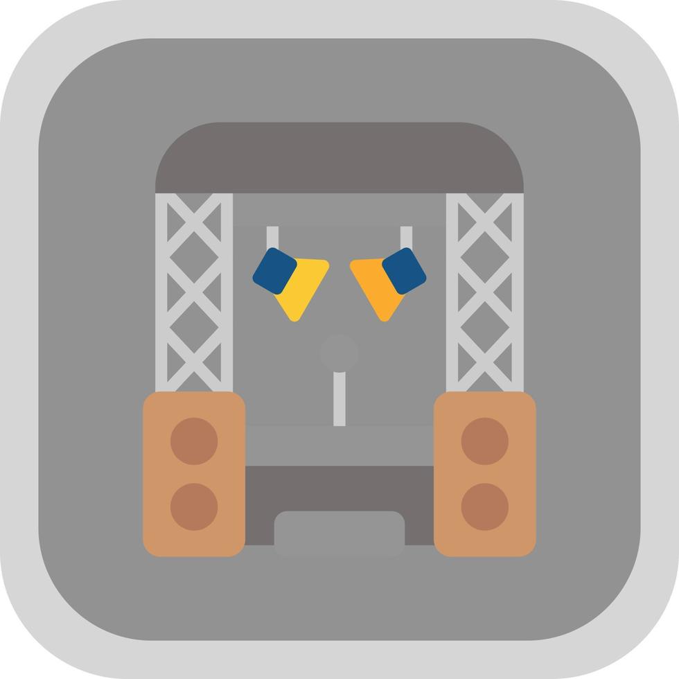 Stage Vector Icon Design