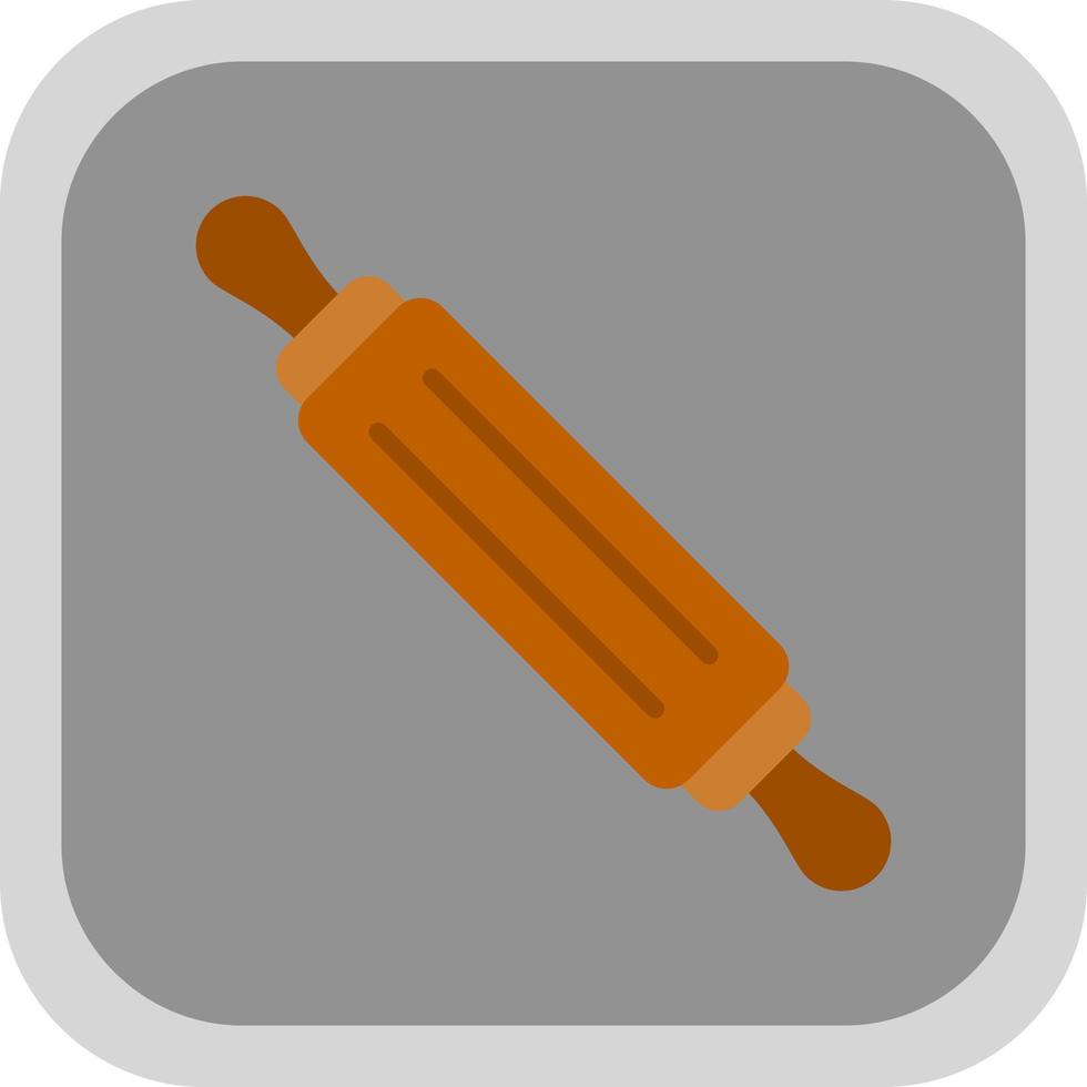 Rolling Pin Vector Icon Design