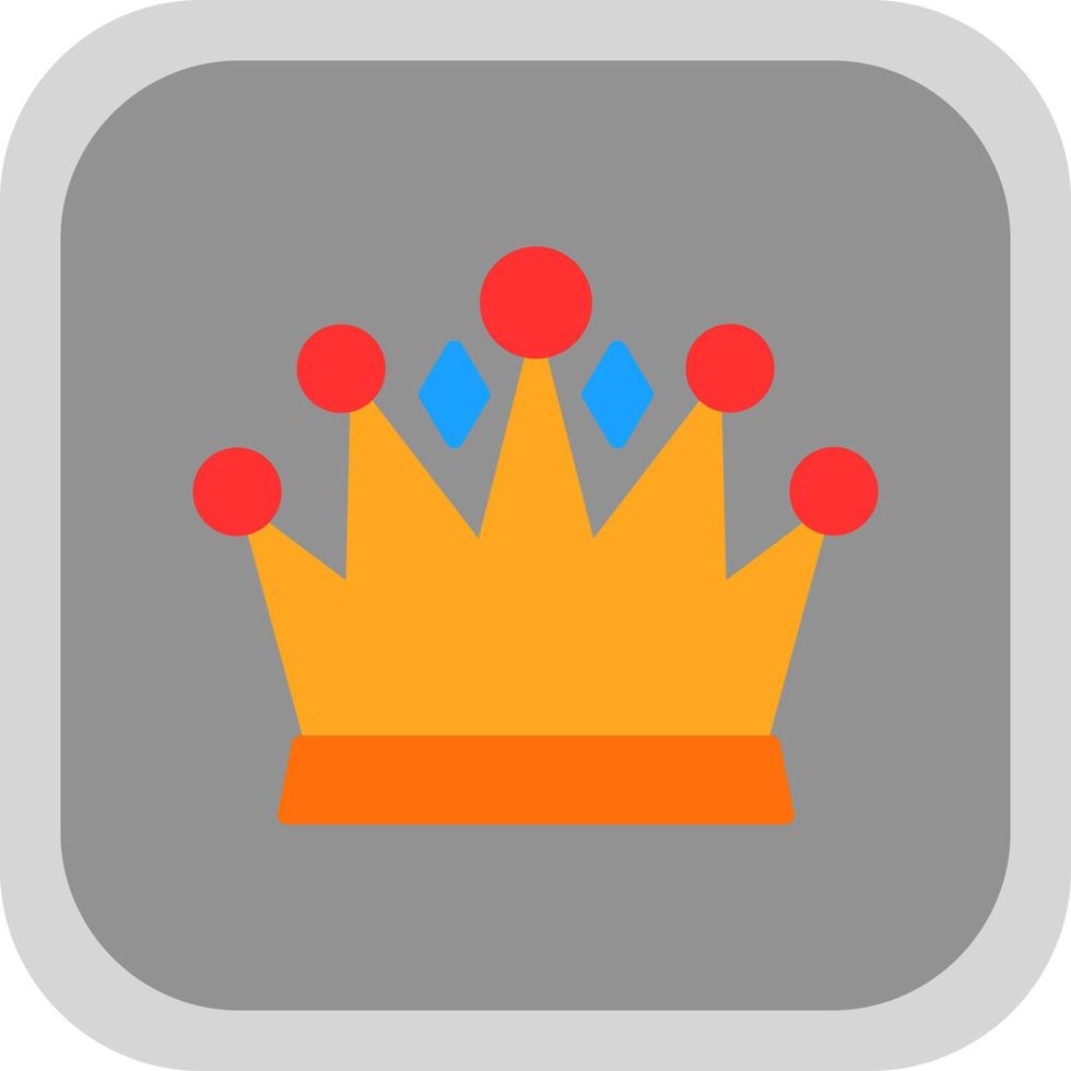 Crown Vector Icon Design
