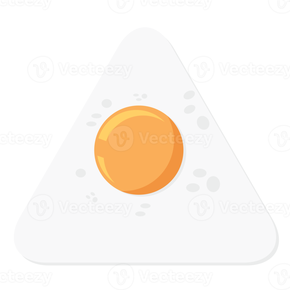 Fried Egg Yolk Fry Food Basic Shape png