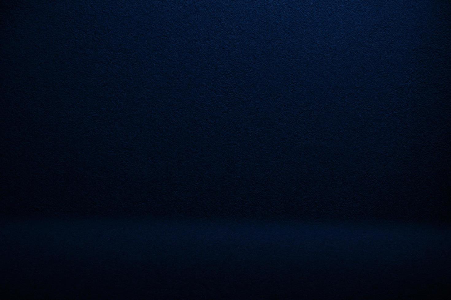 Solid navy blue concrete textured wall photo