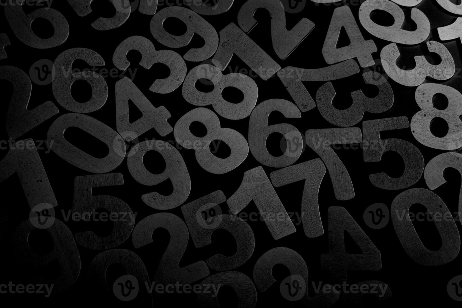 Numbers texture abstraction. Global economy crisis concept. Finance data or education concept. photo