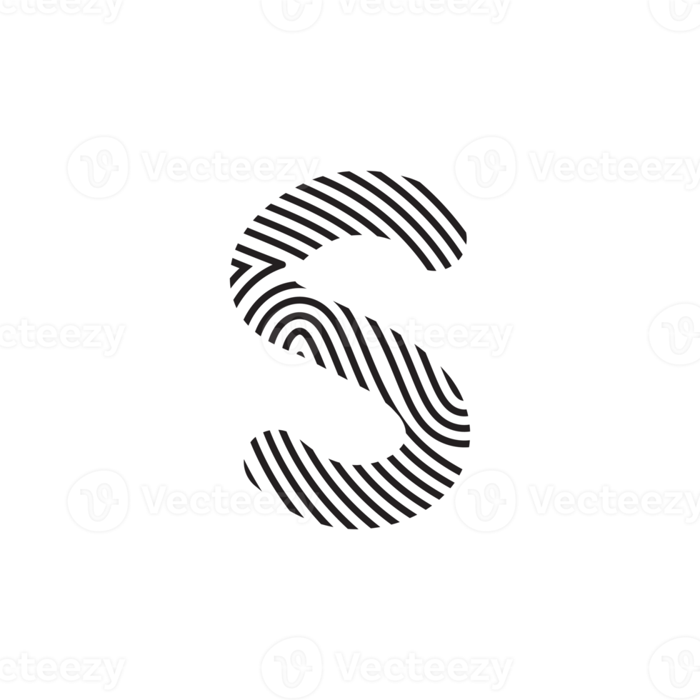 Zebra Font Aesthetic Handwritten Word Alphabet Fingerprint Line png