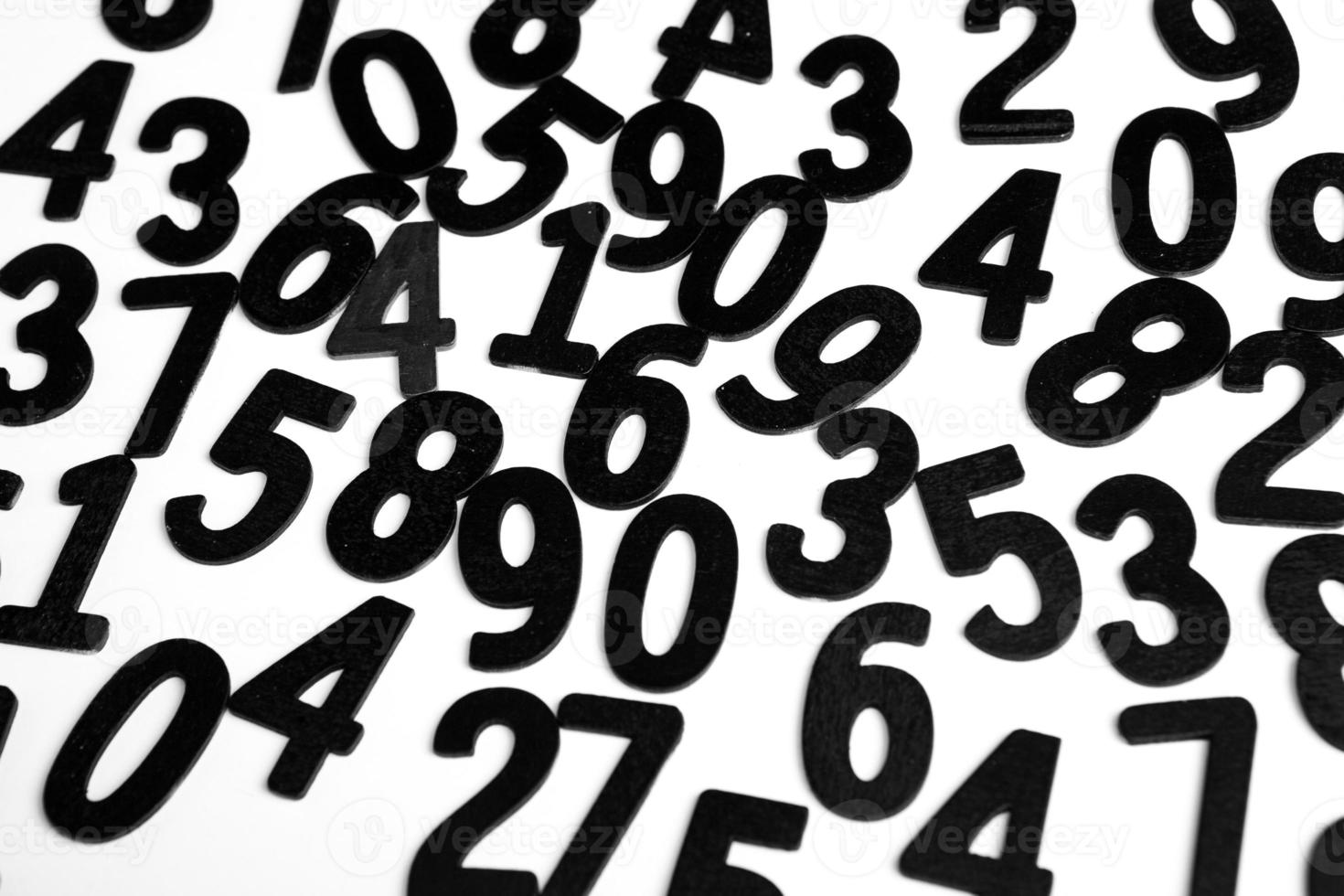 Numbers texture abstraction. Global economy crisis concept. Finance data or education concept. photo