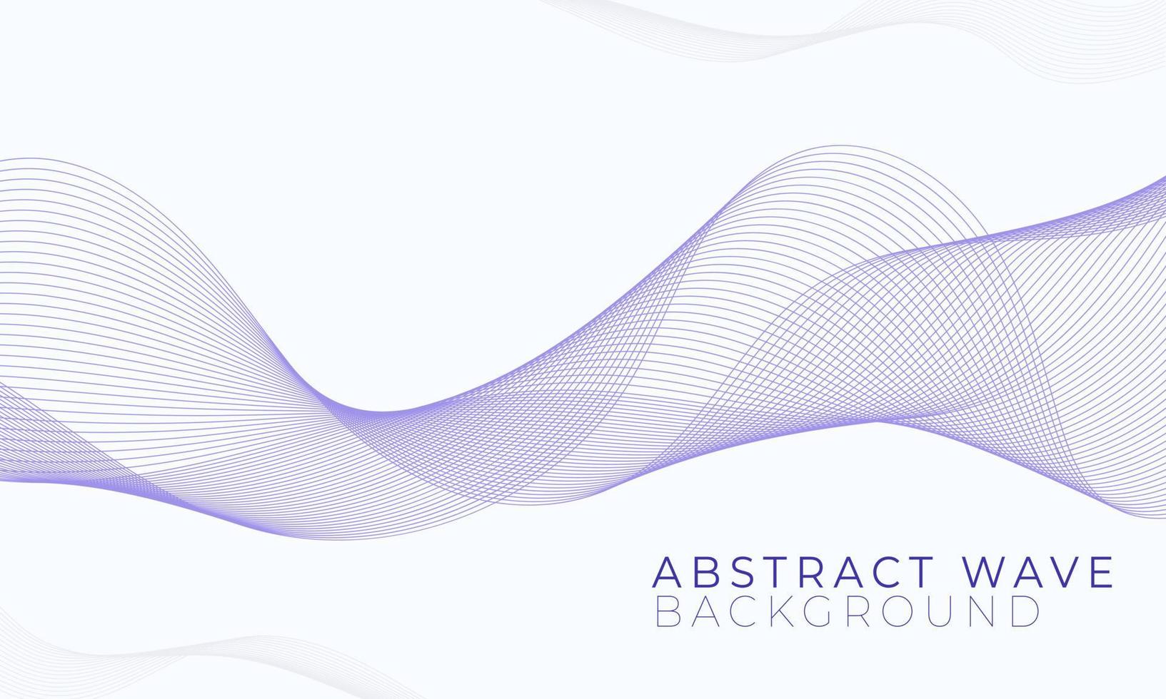Abstract vector wavy background. Futuristic technology style. Elegant background for business presentations.