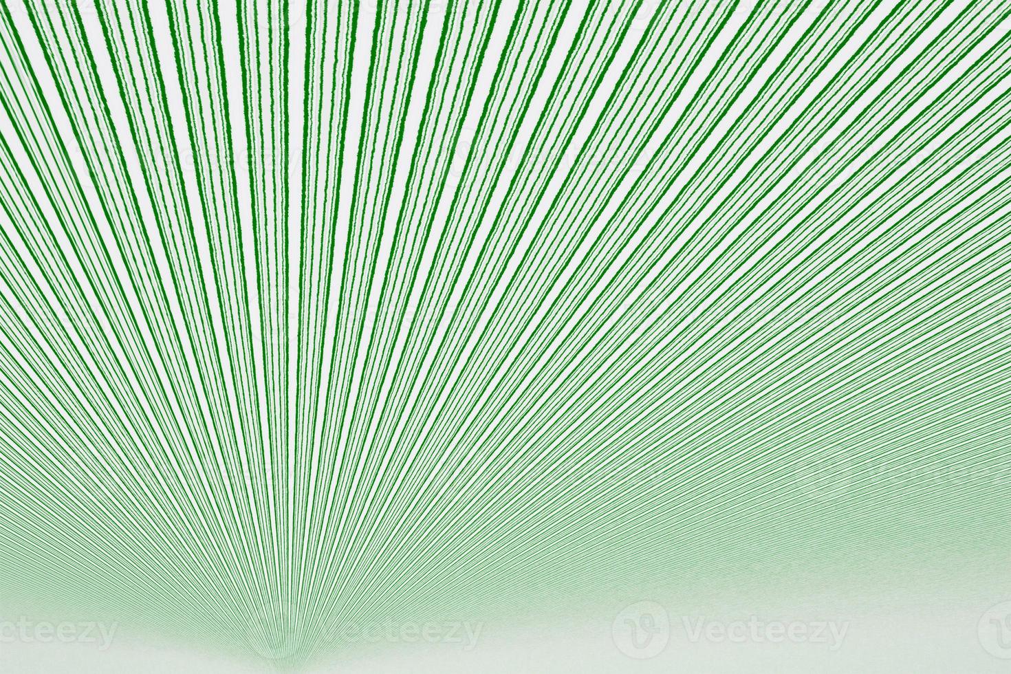 3D render illustration with green and white texture background. photo