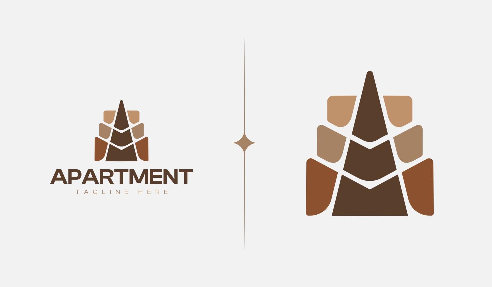 Apartment Logo. Universal creative premium symbol. Vector sign icon logo template. Vector illustration