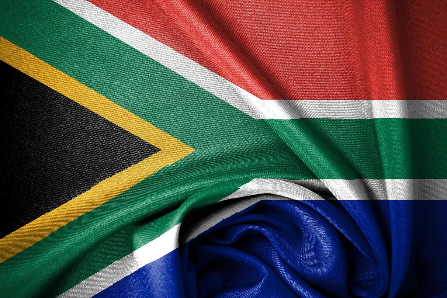 sur África bandera para nacional día celebracion modelo diseño foto