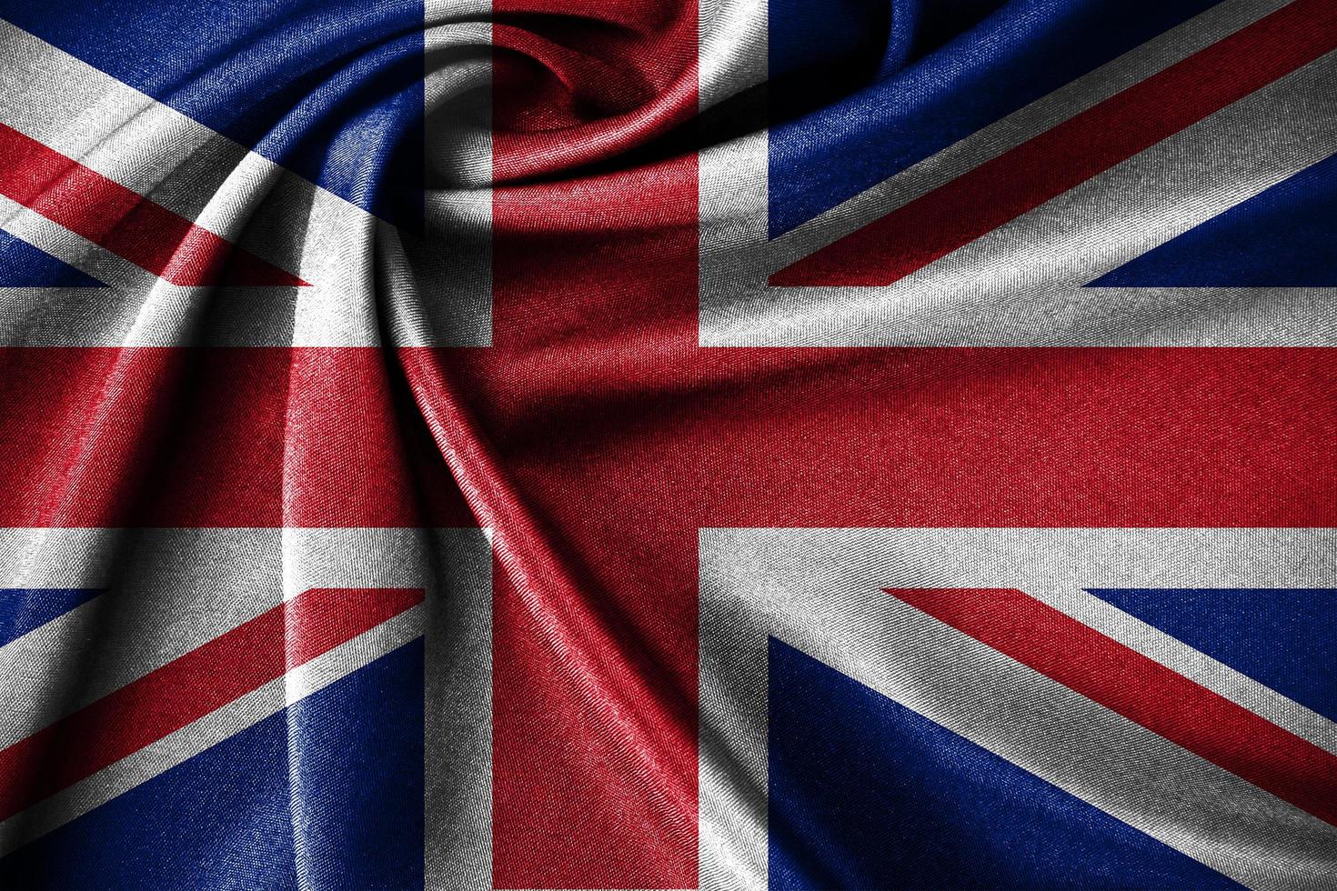 the grunge flag of England use for national Day concept style photo