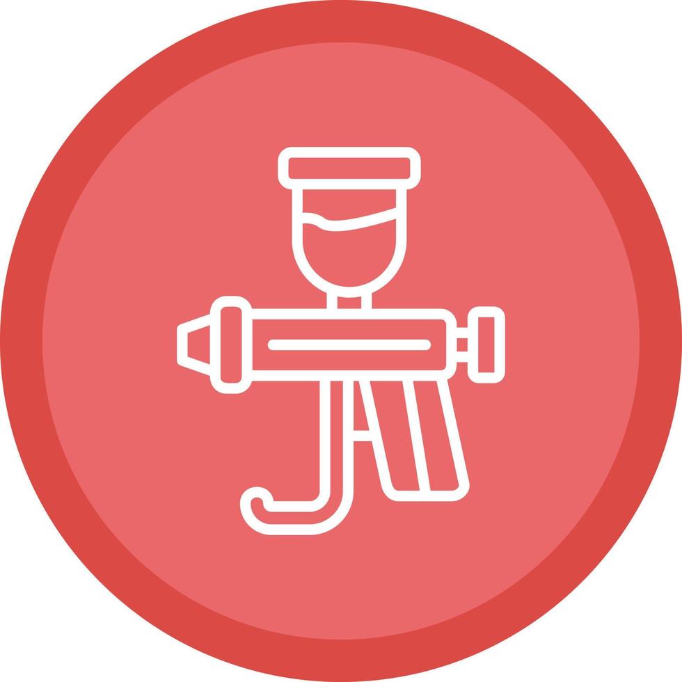 Spray Gun Vector Icon Design