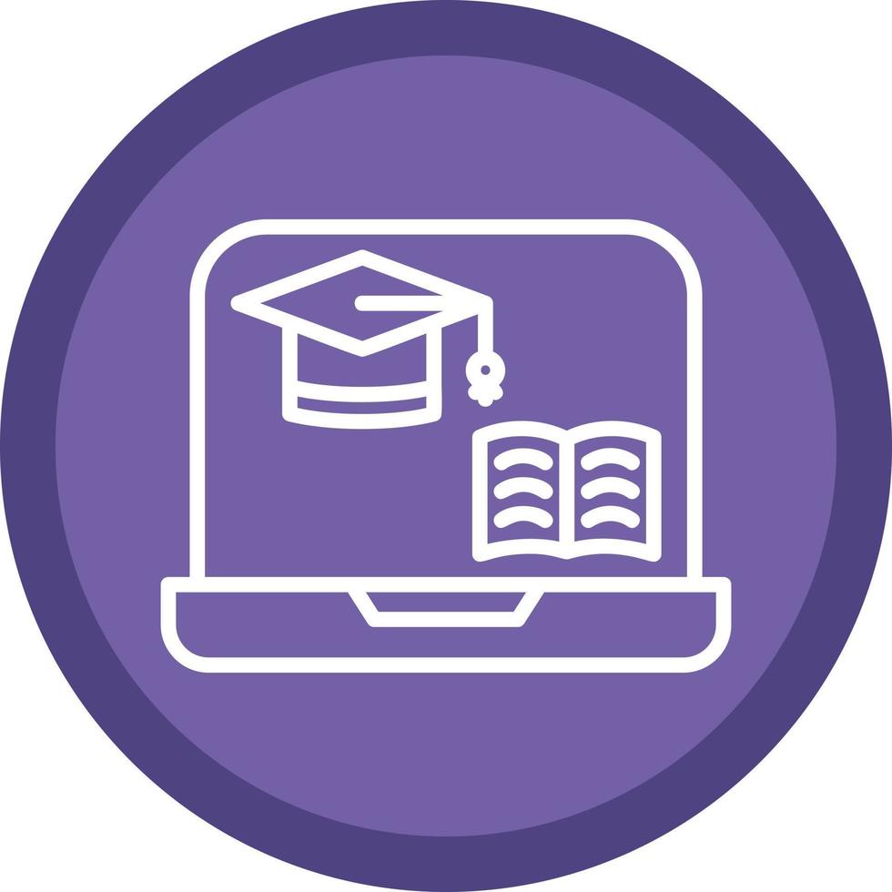 Elearning Vector Icon Design