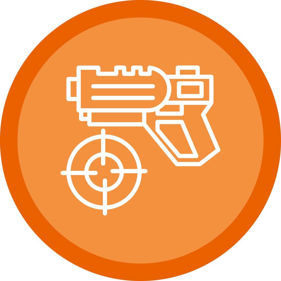 Shooting Game Vector Icon Design