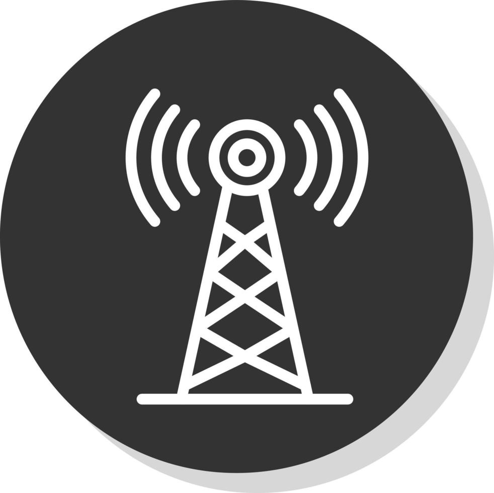 diseño de icono de vector de torre celular