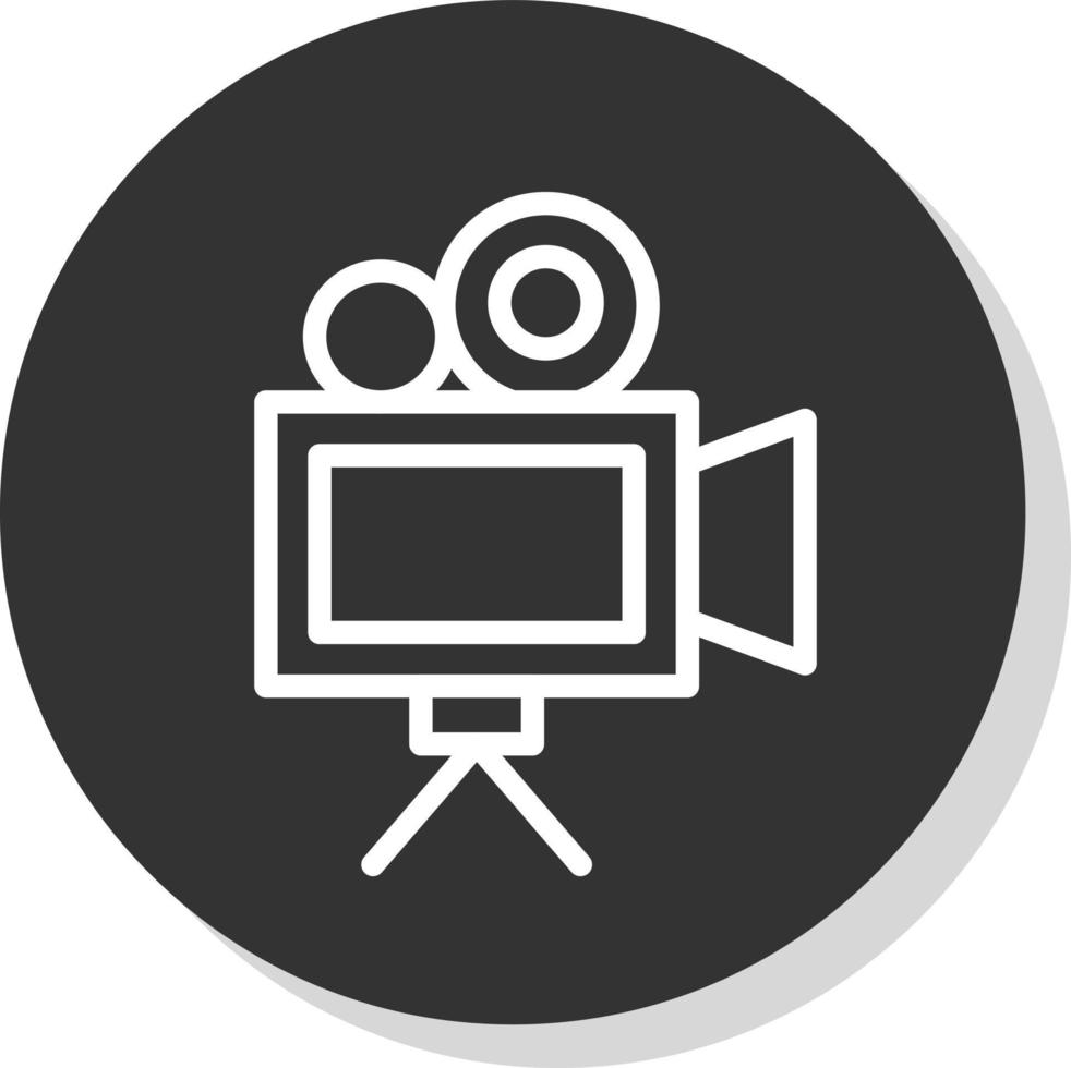 Video Camera Vector Icon Design