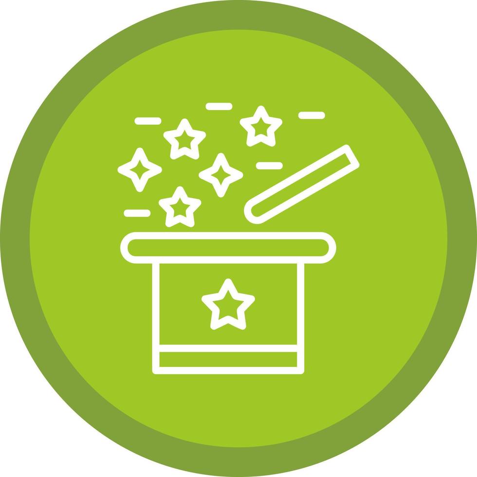 Magic Trick Vector Icon Design
