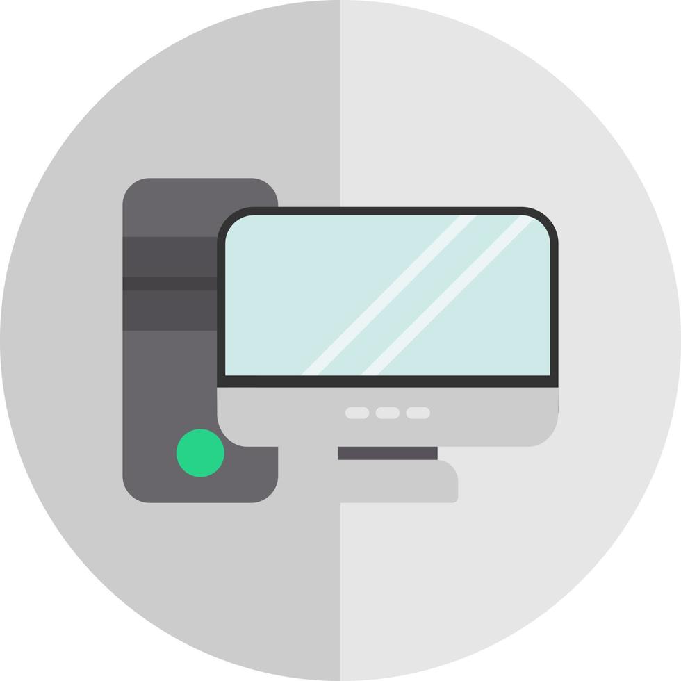 Computer Vector Icon Design
