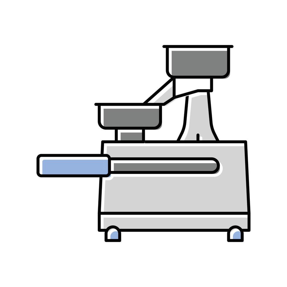 hamburger presses color icon vector illustration