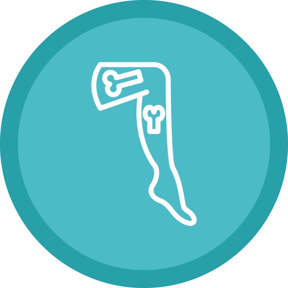 Leg Vector Icon Design