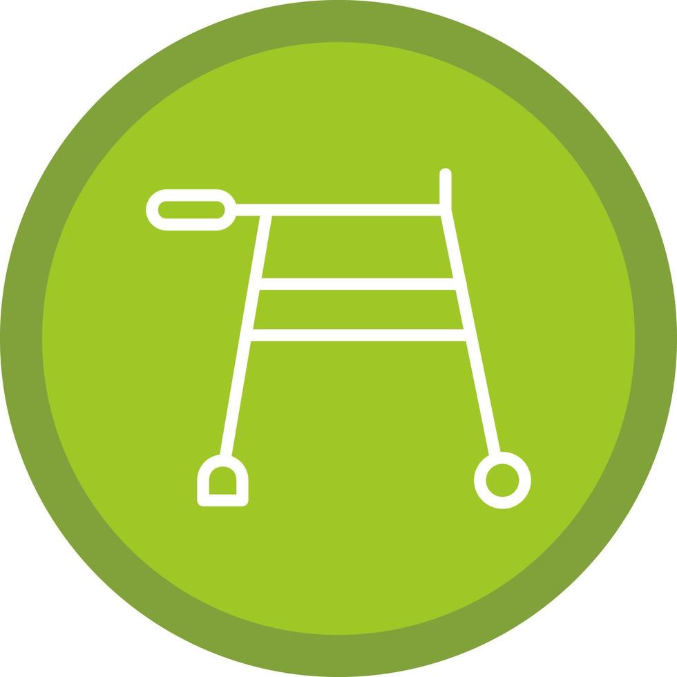 Walker Vector Icon Design
