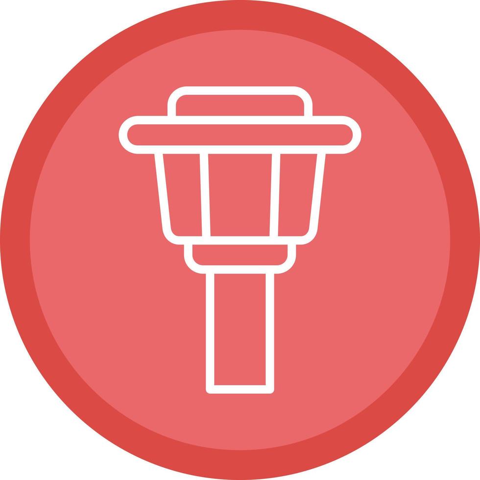 Control Tower Vector Icon Design