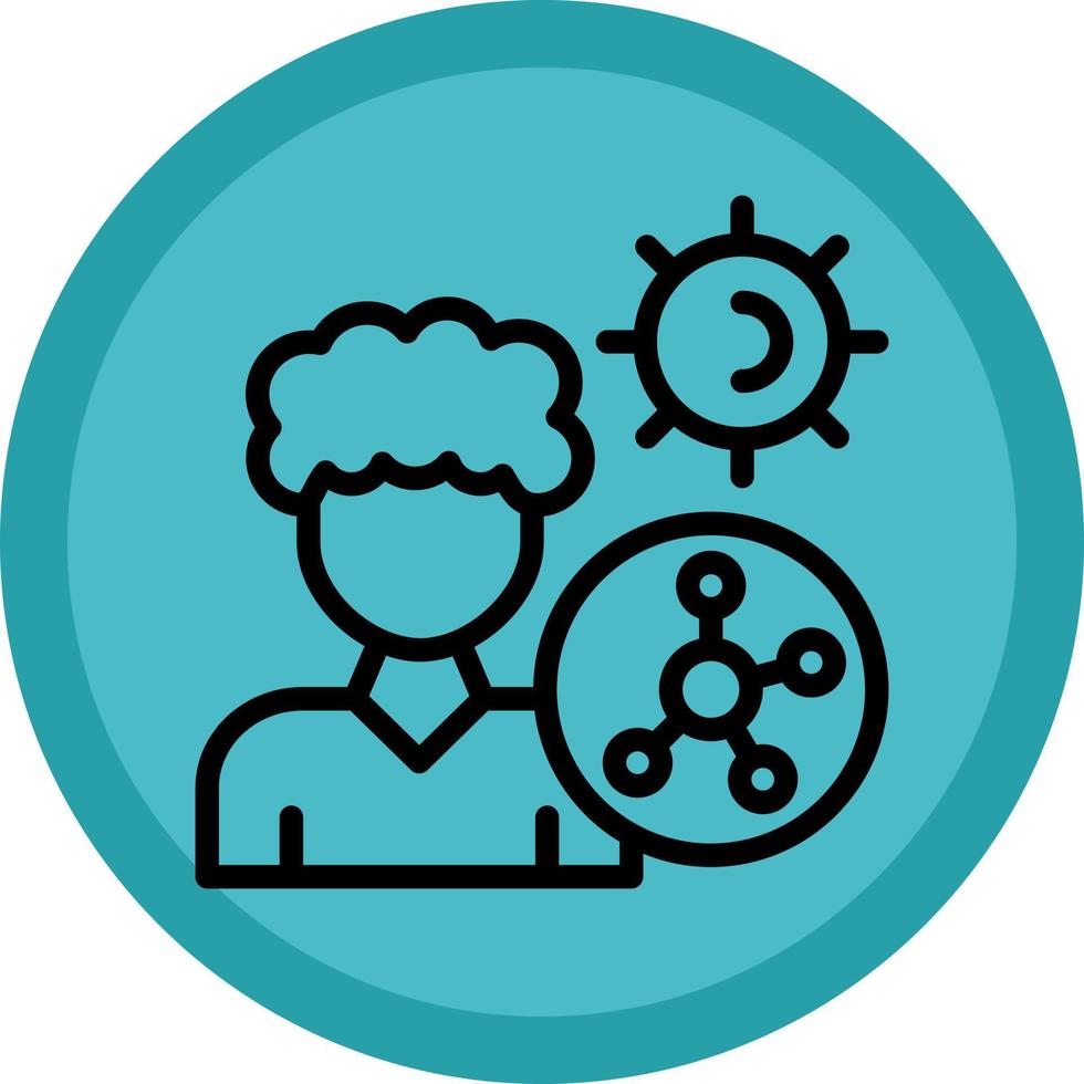 Autoimmune Disease Vector Icon Design