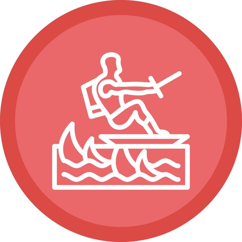 diseño de icono de vector de surf
