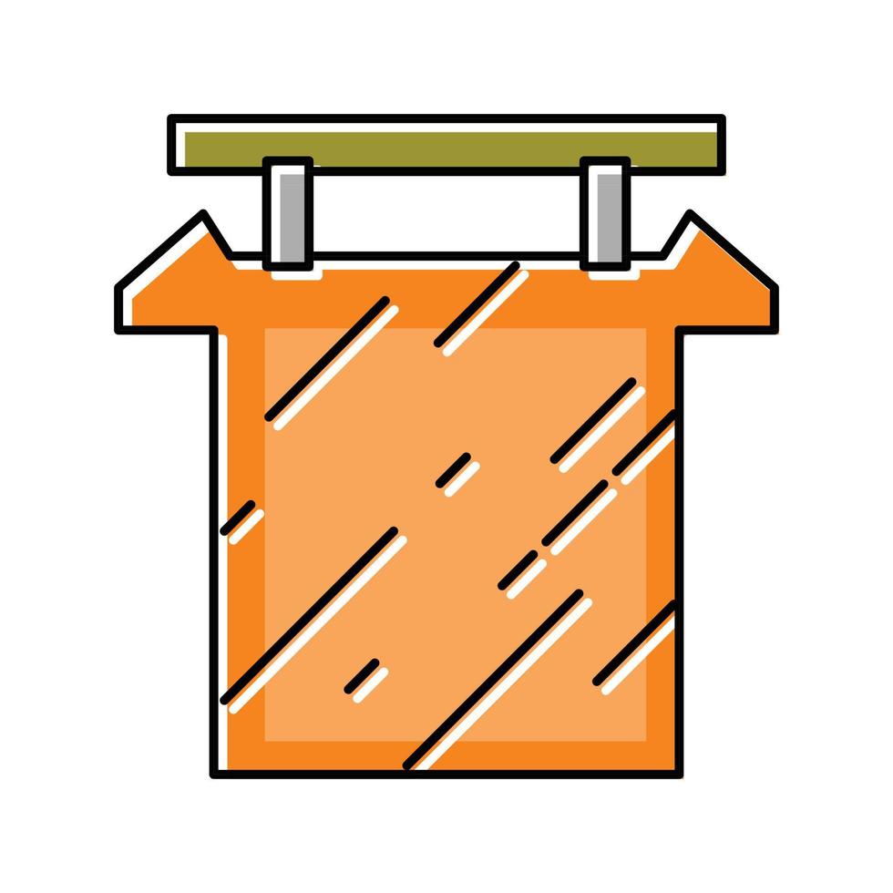 anodes copper cast color icon vector illustration