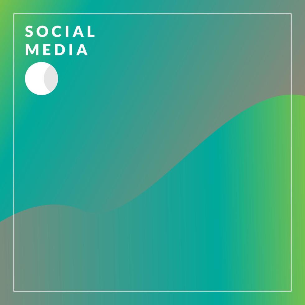 Vector colorful abstract gradient background for social media template, banner, poster, and flyer free