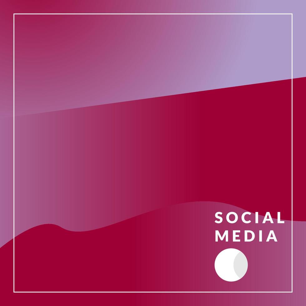 Vector colorful abstract gradient background for social media template, banner, poster, and flyer free