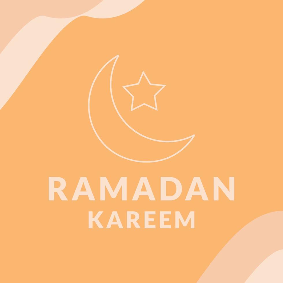 Ramadan Kareem vector illustration background