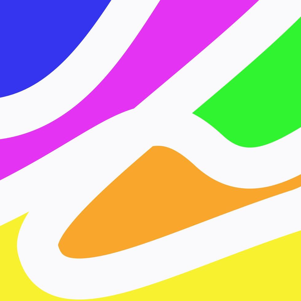Colorful abstract fluid and geometric background free vector