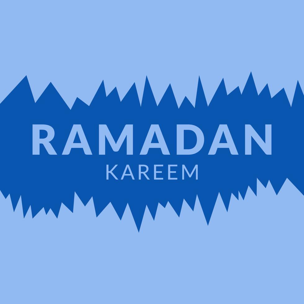 Ramadan kareem vector illustration background