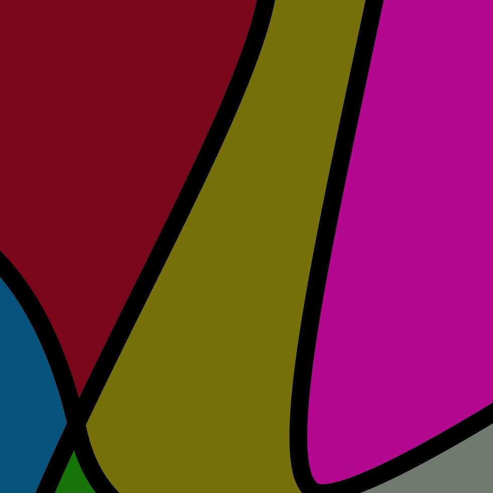 Colorful abstract fluid and geometric background free vector