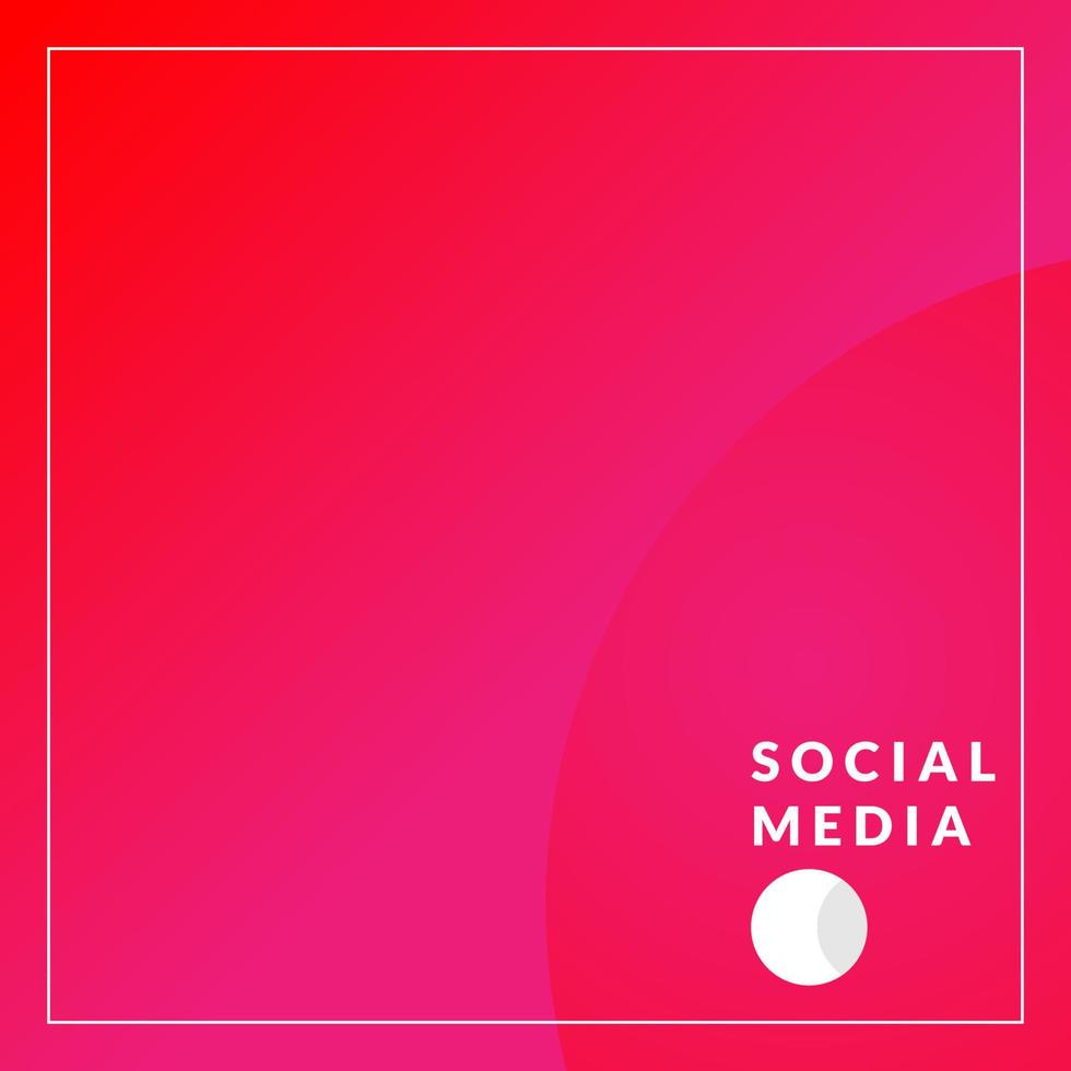 Vector colorful abstract gradient background for social media template, banner, poster, and flyer free